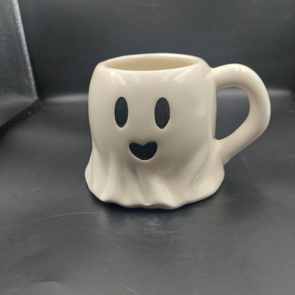 HTF Halloween Ghost Coffee MUG 15oz Cup White Halloween Way To Celebrate - Picture 1 of 8